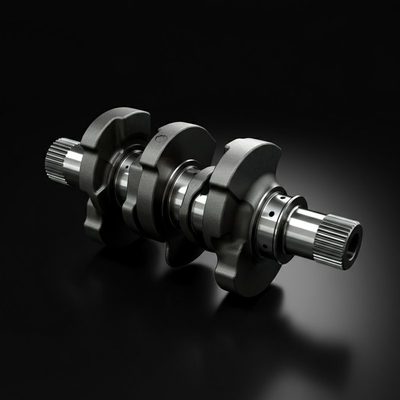 Standard Crankshaft Assembly Forging Process Steel Material
